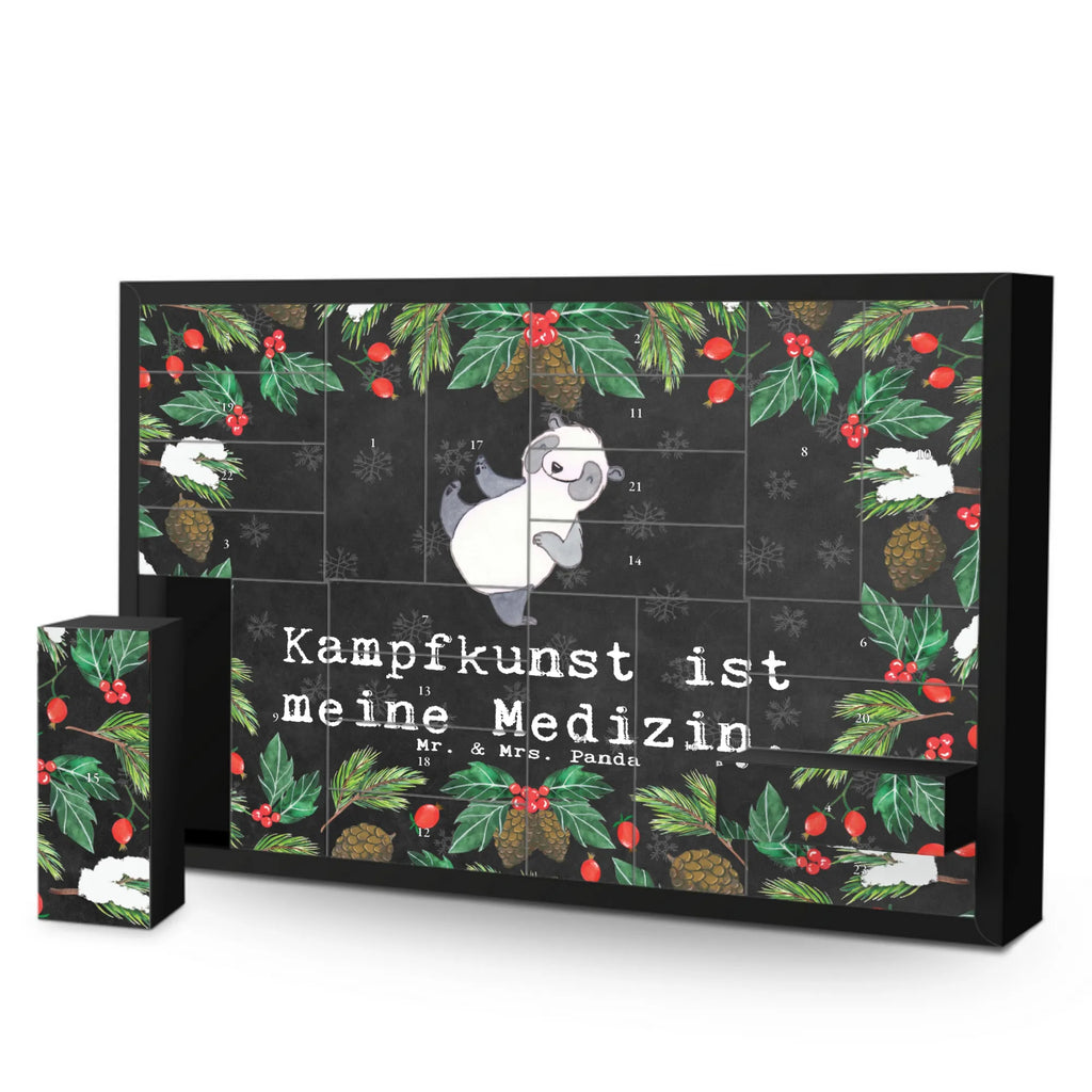 Befüllbarer Adventskalender Panda Kampfkunst Befüllbarer Adventskalender, Adventskalender zum selbst befüllen, Geschenk, Sport, Sportart, Hobby, Schenken, Danke, Dankeschön, Auszeichnung, Gewinn, Sportler, Kampfkunst, Kampfsportarten, Selbstverteidigung