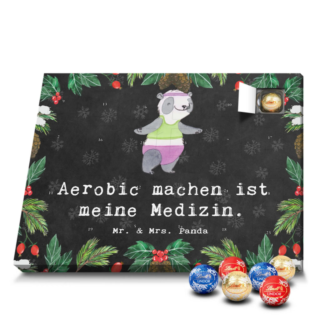 Kugel Markenschokolade Adventskalender Panda Aerobic Adventskalender, Weihnachtskalender, Kalender, Weihnachten, Schokoladen Adventskalender, Kugel Markenschokolade Adventskalender, Geschenk, Sport, Sportart, Hobby, Schenken, Danke, Dankeschön, Auszeichnung, Gewinn, Sportler, Aerobic, Aerobic Fitness, Fitnessstudio