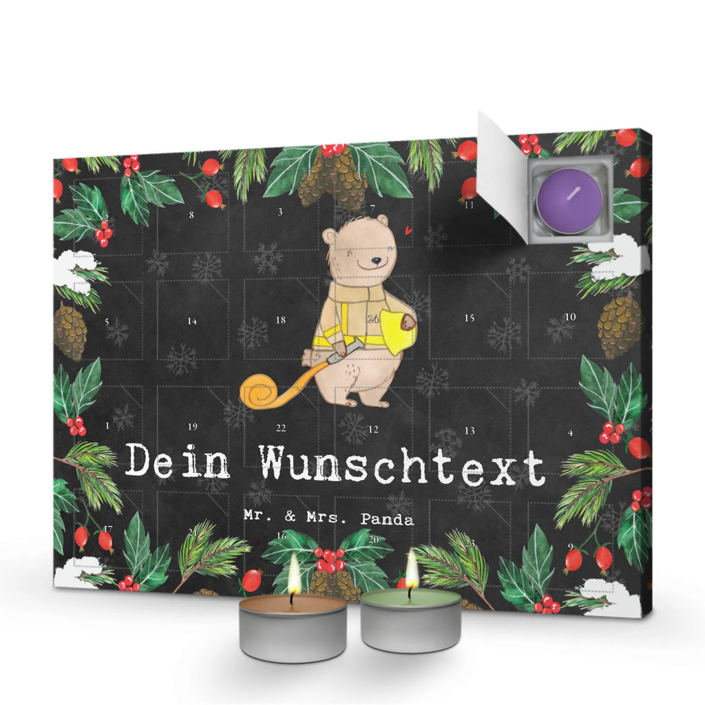 Personalisierter Duftkerzen Adventskalender Bär Freiwillige Feuerwehr Personalisierter Duftkerzen Adventskalender, Geschenk, Sport, Sportart, Hobby, Schenken, Danke, Dankeschön, Auszeichnung, Gewinn, Sportler, Freiwillige Feuerwehr, Feuerwehrfest, Jugendfeuerwehr