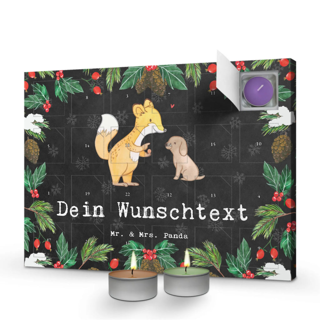 Personalisierter Duftkerzen Adventskalender Fuchs Hundetraining Personalisierter Duftkerzen Adventskalender, Geschenk, Sport, Sportart, Hobby, Schenken, Danke, Dankeschön, Auszeichnung, Gewinn, Sportler, Hundetraining, Hundeerziehung, Hundeschule, Welpenschule, Hundeprüfung