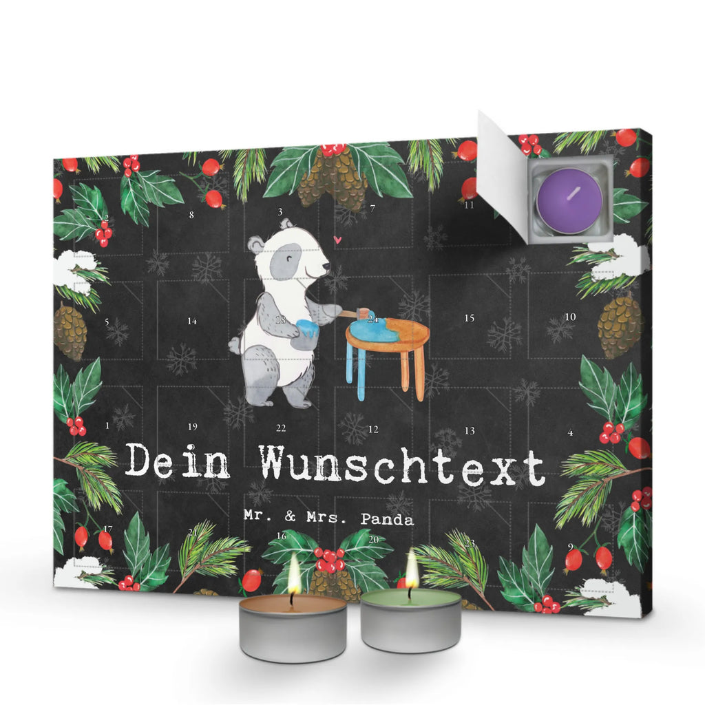 Personalisierter Duftkerzen Adventskalender Panda Möbel restaurieren Personalisierter Duftkerzen Adventskalender, Geschenk, Sport, Sportart, Hobby, Schenken, Danke, Dankeschön, Auszeichnung, Gewinn, Sportler, Möbel restaurieren, antike Möbel restaurieren, Handwerk, Restaurator