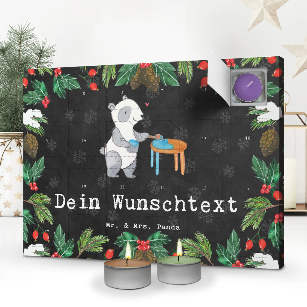 Personalisierter Duftkerzen Adventskalender Panda Möbel restaurieren Personalisierter Duftkerzen Adventskalender, Geschenk, Sport, Sportart, Hobby, Schenken, Danke, Dankeschön, Auszeichnung, Gewinn, Sportler, Möbel restaurieren, antike Möbel restaurieren, Handwerk, Restaurator