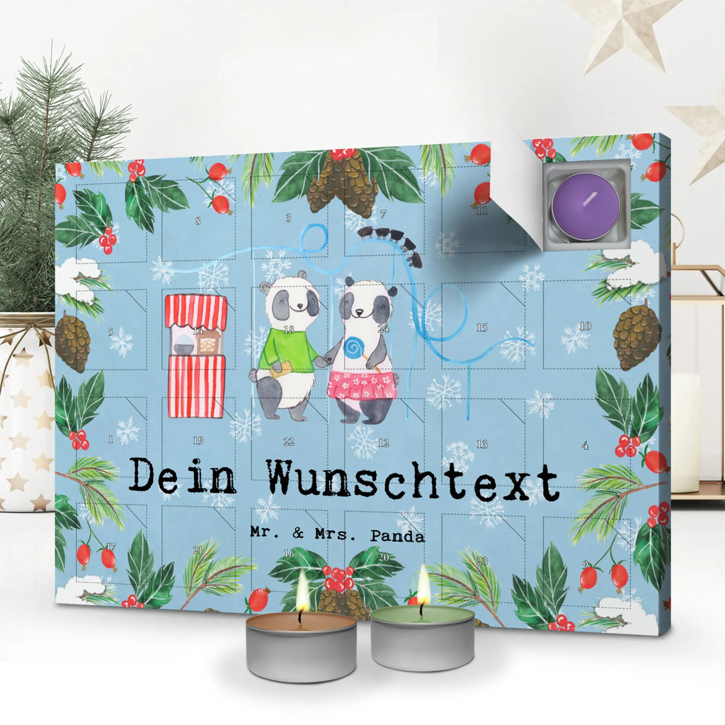 Personalisierter Duftkerzen Adventskalender Pandas Freizeitpark besuchen Personalisierter Duftkerzen Adventskalender, Geschenk, Sport, Sportart, Hobby, Schenken, Danke, Dankeschön, Auszeichnung, Gewinn, Sportler, Freizeitpark besuchen, Achterbahn fahren