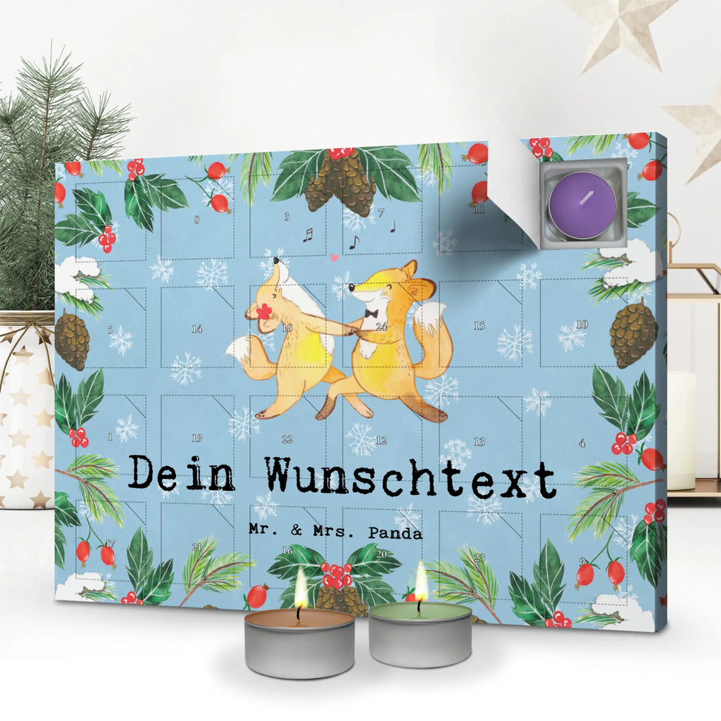 Personalisierter Duftkerzen Adventskalender Füchse Salsa tanzen Personalisierter Duftkerzen Adventskalender, Geschenk, Sport, Sportart, Hobby, Schenken, Danke, Dankeschön, Auszeichnung, Gewinn, Sportler, Salsa tanzen, Tanzschule, Tanzen, Tanzkurs