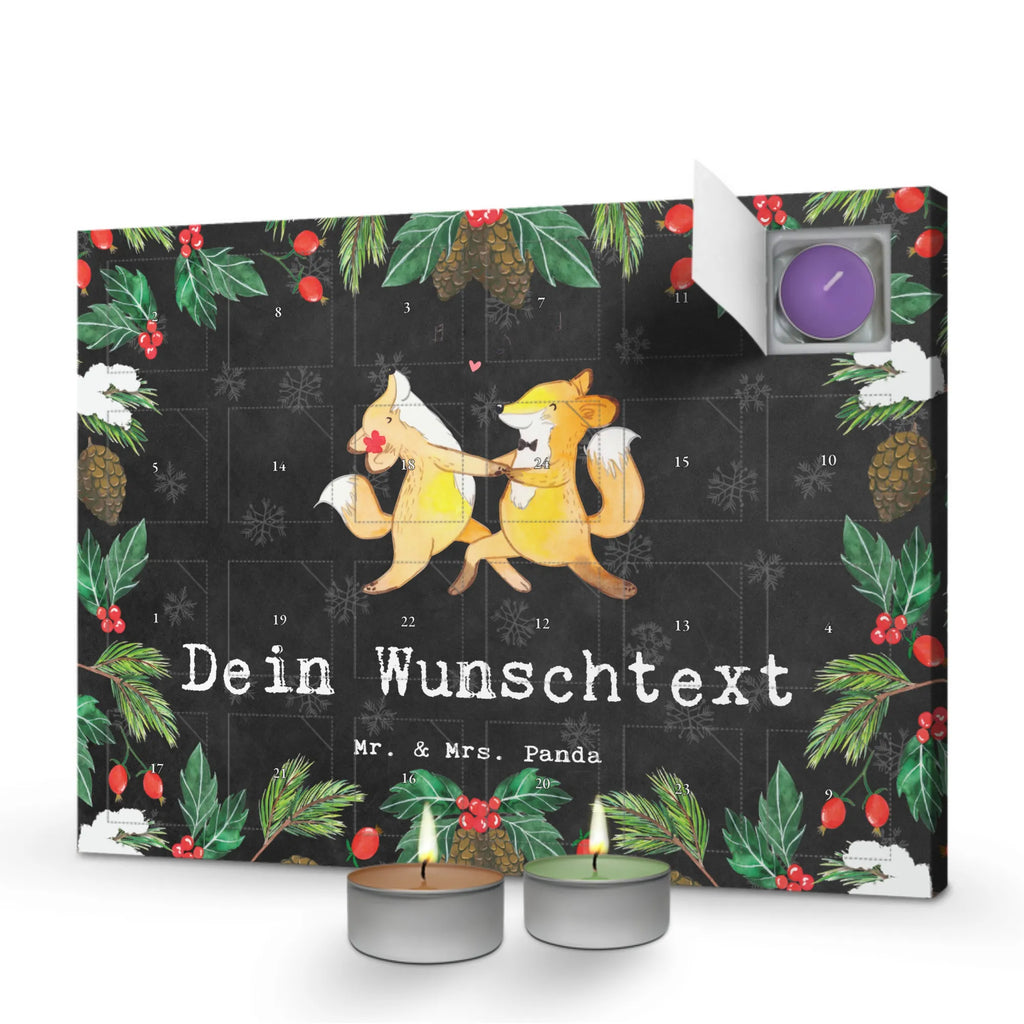 Personalisierter Duftkerzen Adventskalender Füchse Salsa tanzen Personalisierter Duftkerzen Adventskalender, Geschenk, Sport, Sportart, Hobby, Schenken, Danke, Dankeschön, Auszeichnung, Gewinn, Sportler, Salsa tanzen, Tanzschule, Tanzen, Tanzkurs