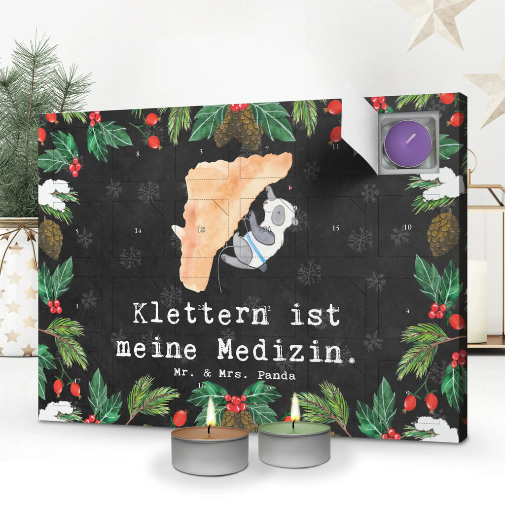 Duftkerzen Adventskalender Panda Klettern Adventskalender, Kerzen Adventskalender, Duftkerzen Adventskalender, Geschenk, Sport, Sportart, Hobby, Schenken, Danke, Dankeschön, Auszeichnung, Gewinn, Sportler, Klettern, Bouldern, Kletterhalle, Klettersport