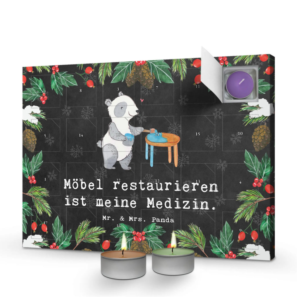 Duftkerzen Adventskalender Panda Möbel restaurieren Adventskalender, Kerzen Adventskalender, Duftkerzen Adventskalender, Geschenk, Sport, Sportart, Hobby, Schenken, Danke, Dankeschön, Auszeichnung, Gewinn, Sportler, Möbel restaurieren, antike Möbel restaurieren, Handwerk, Restaurator