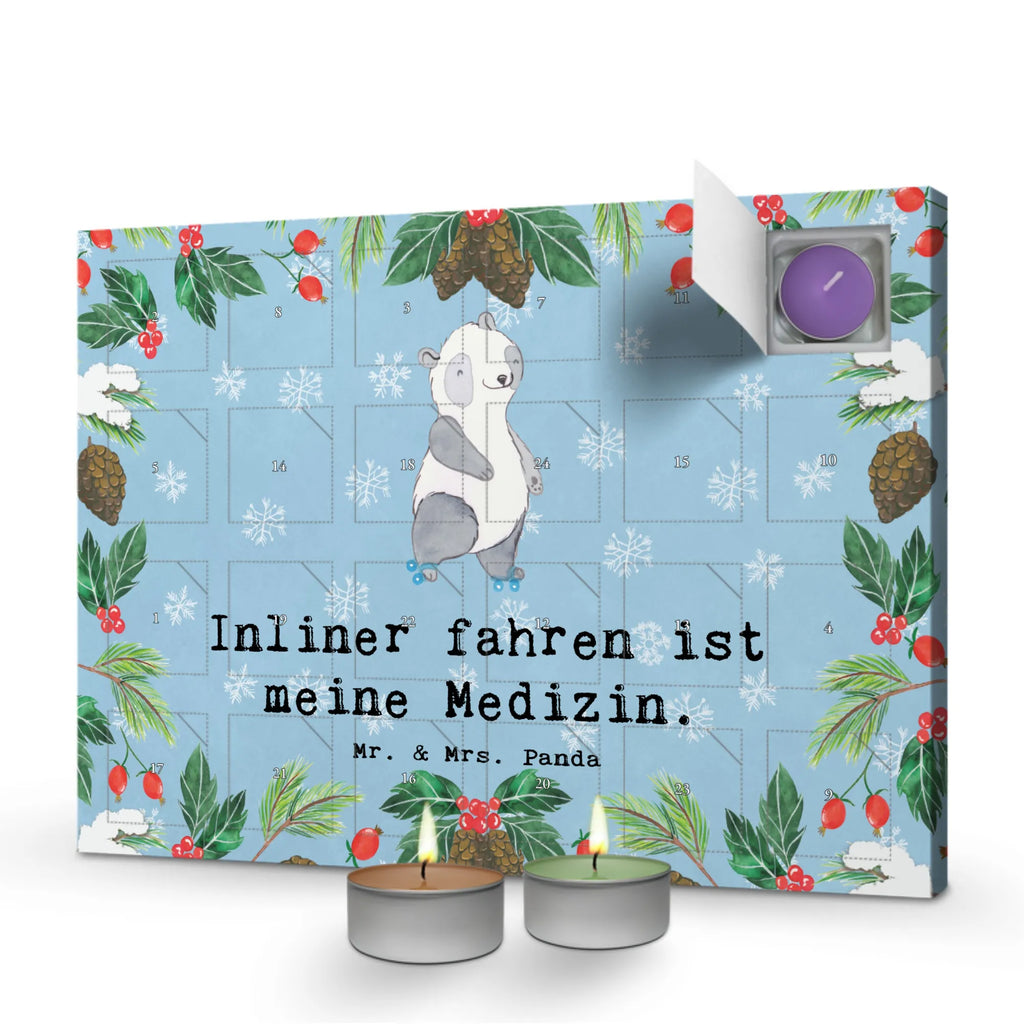 Duftkerzen Adventskalender Panda Inliner fahren Adventskalender, Kerzen Adventskalender, Duftkerzen Adventskalender, Geschenk, Sport, Sportart, Hobby, Schenken, Danke, Dankeschön, Auszeichnung, Gewinn, Sportler, Inliner fahren, Rollschuh fahren, Rollerblades, inlinern