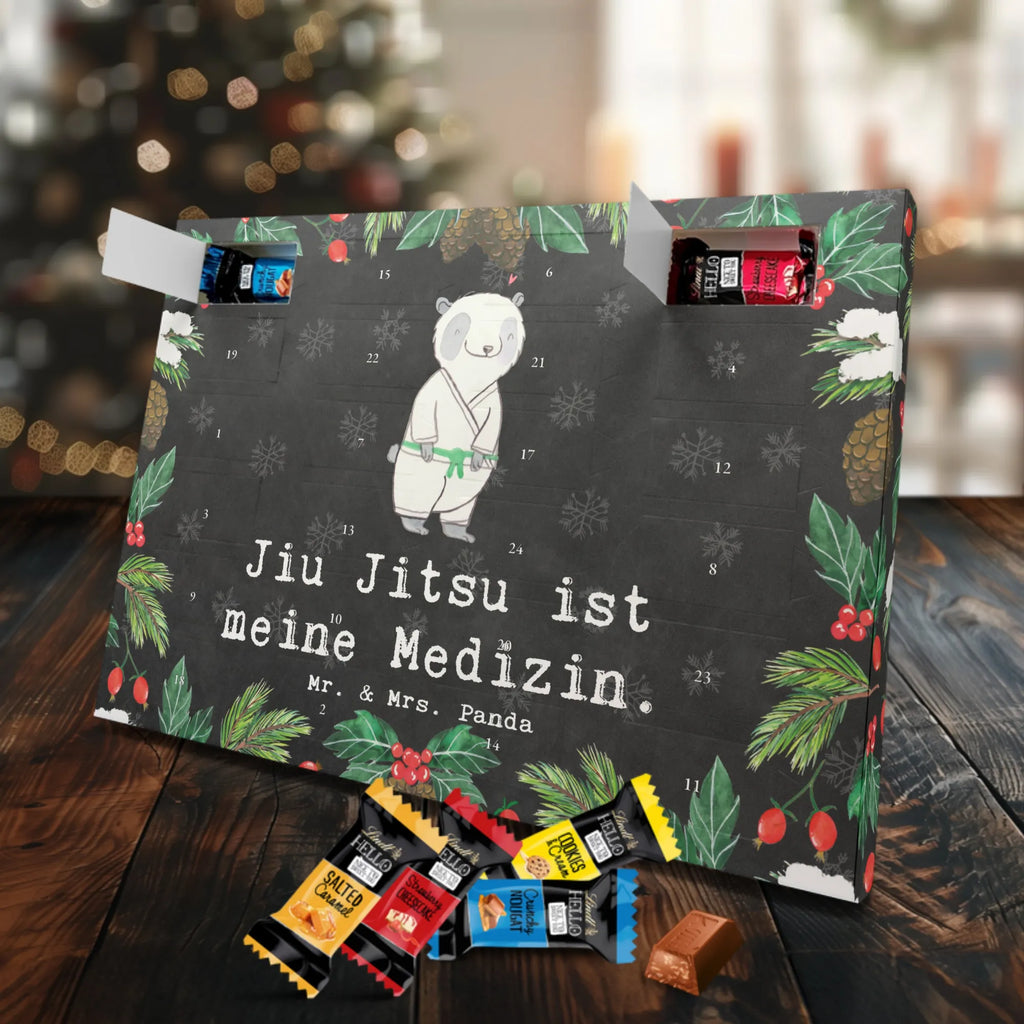 Markenschokolade Adventskalender Panda Jiu Jitsu Adventskalender, Weihnachtskalender, Markenschokolade Adventskalender, Geschenk, Sport, Sportart, Hobby, Schenken, Danke, Dankeschön, Auszeichnung, Gewinn, Sportler, Jiu Jitsu, japanische Kampfkunst, Selbstverteidigung