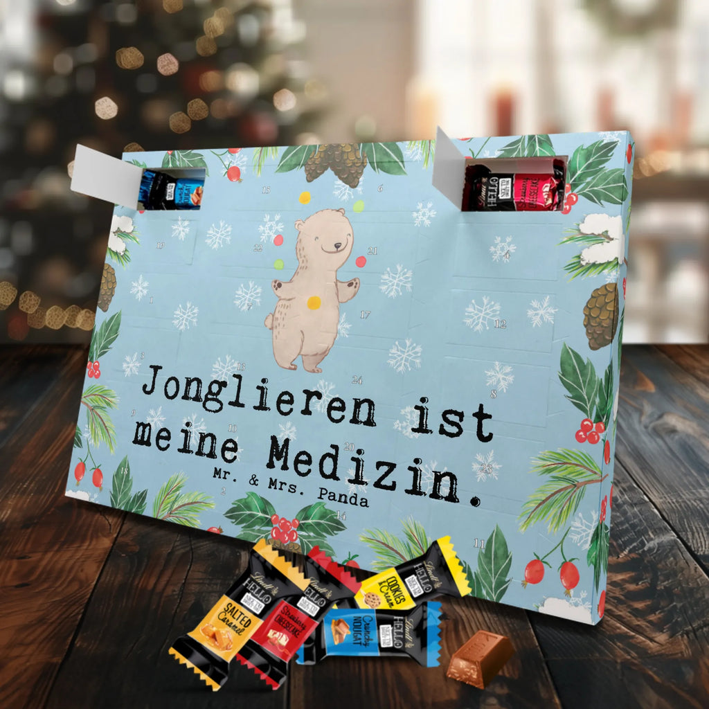 Markenschokolade Adventskalender Bär Jonglieren Adventskalender, Weihnachtskalender, Markenschokolade Adventskalender, Geschenk, Sport, Sportart, Hobby, Schenken, Danke, Dankeschön, Auszeichnung, Gewinn, Sportler, Jonglieren, Jongleur, Zirkus, Artistik