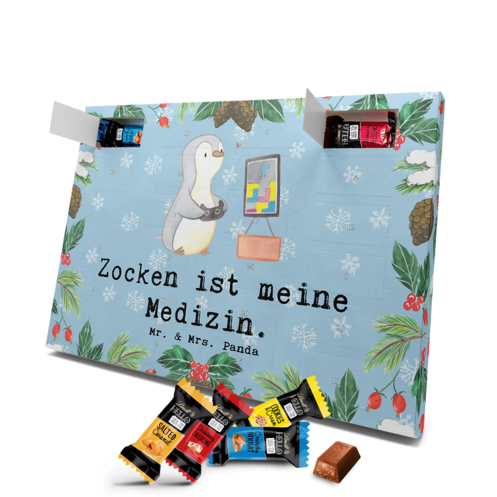 Markenschokolade Adventskalender Pinguin Zocken Adventskalender, Weihnachtskalender, Markenschokolade Adventskalender, Geschenk, Sport, Sportart, Hobby, Schenken, Danke, Dankeschön, Auszeichnung, Gewinn, Sportler, Zocken, Gaming, Videospiele, Videogames