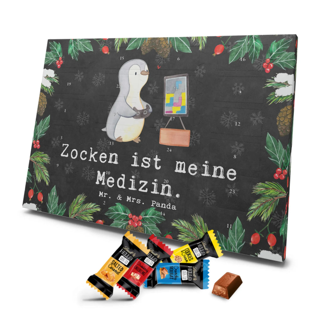 Markenschokolade Adventskalender Pinguin Zocken Adventskalender, Weihnachtskalender, Markenschokolade Adventskalender, Geschenk, Sport, Sportart, Hobby, Schenken, Danke, Dankeschön, Auszeichnung, Gewinn, Sportler, Zocken, Gaming, Videospiele, Videogames