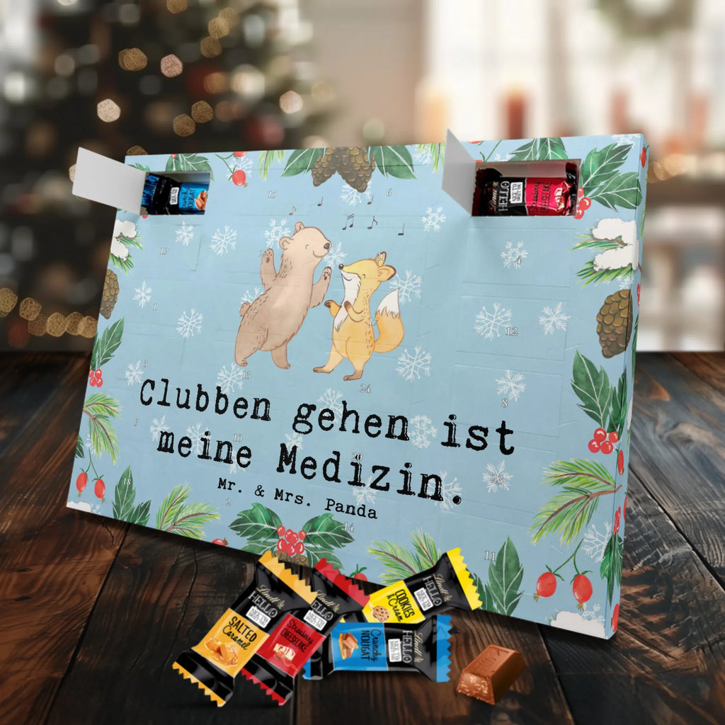 Markenschokolade Adventskalender Bär & Fuchs Disco Adventskalender, Weihnachtskalender, Markenschokolade Adventskalender, Geschenk, Sport, Sportart, Hobby, Schenken, Danke, Dankeschön, Auszeichnung, Gewinn, Sportler, Disco, Clubs, Tanzen, Feiern, Clubbing