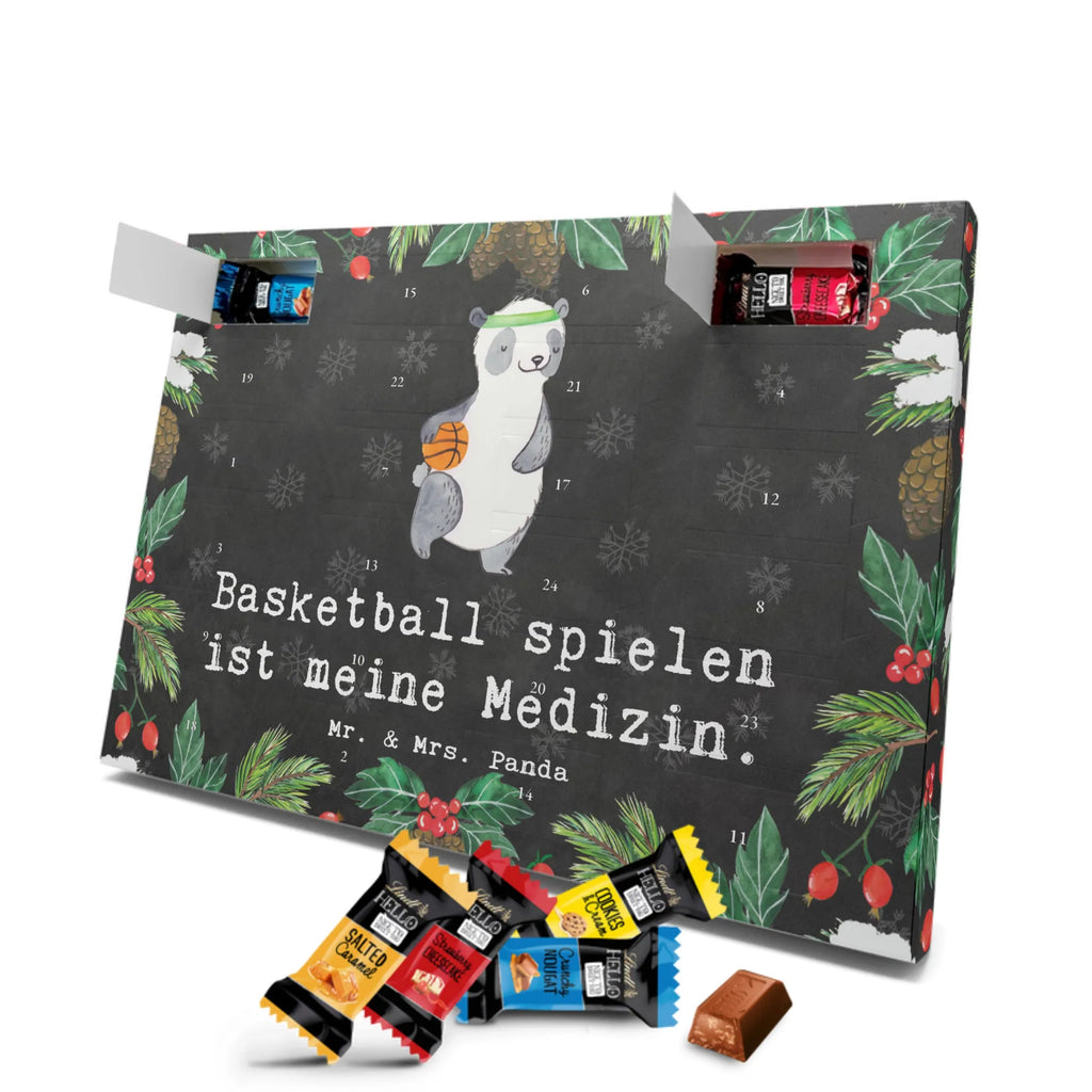 Markenschokolade Adventskalender Panda Basketball Adventskalender, Weihnachtskalender, Markenschokolade Adventskalender, Geschenk, Sport, Sportart, Hobby, Schenken, Danke, Dankeschön, Auszeichnung, Gewinn, Sportler, Basketball, Basketball Verein, Basketball Verband, Basketballplatz