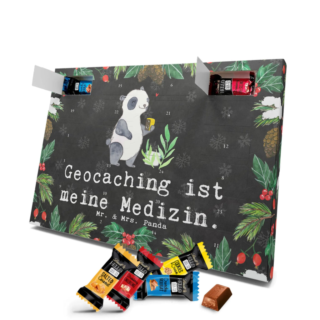 Markenschokolade Adventskalender Panda Geocaching Adventskalender, Weihnachtskalender, Markenschokolade Adventskalender, Geschenk, Sport, Sportart, Hobby, Schenken, Danke, Dankeschön, Auszeichnung, Gewinn, Sportler, Geocaching, Schatzsuchen, GPS Schnitzeljagd, Opencaching