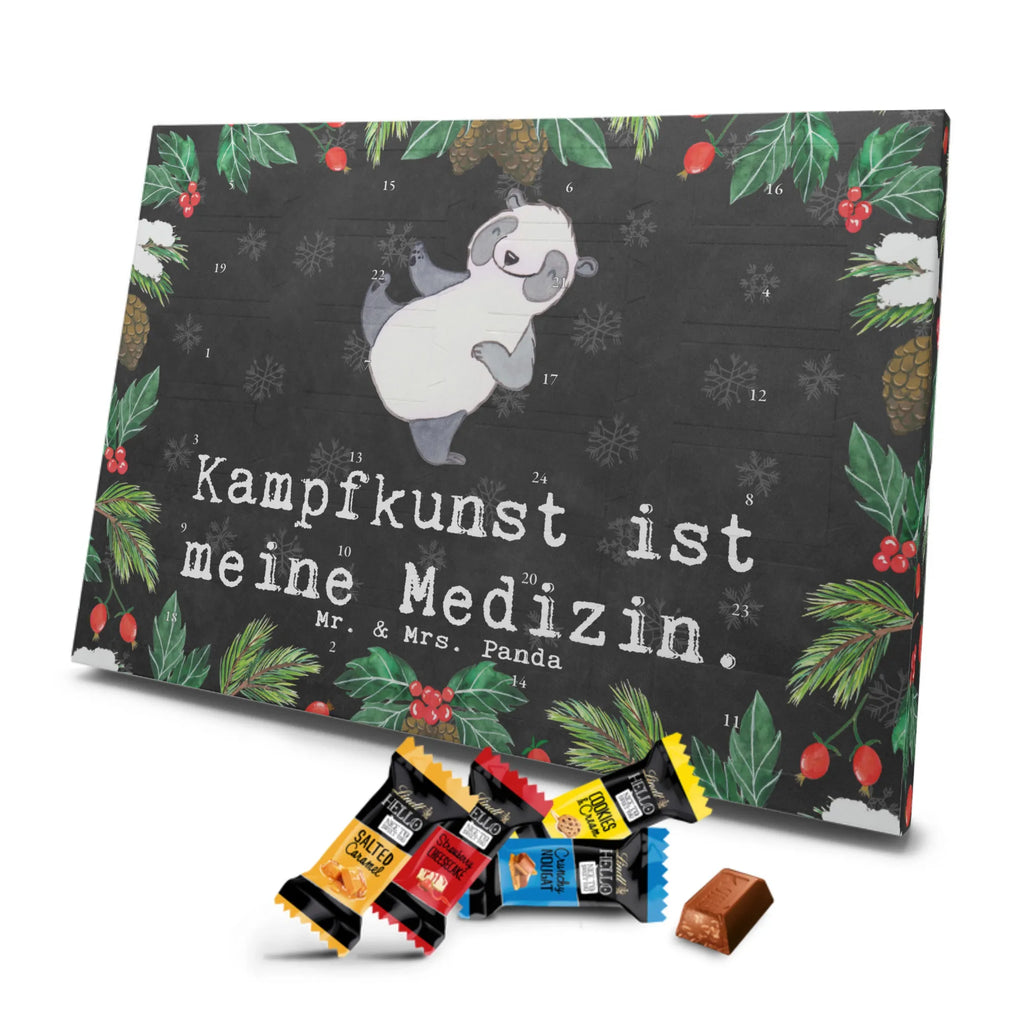 Markenschokolade Adventskalender Panda Kampfkunst Adventskalender, Weihnachtskalender, Markenschokolade Adventskalender, Geschenk, Sport, Sportart, Hobby, Schenken, Danke, Dankeschön, Auszeichnung, Gewinn, Sportler, Kampfkunst, Kampfsportarten, Selbstverteidigung