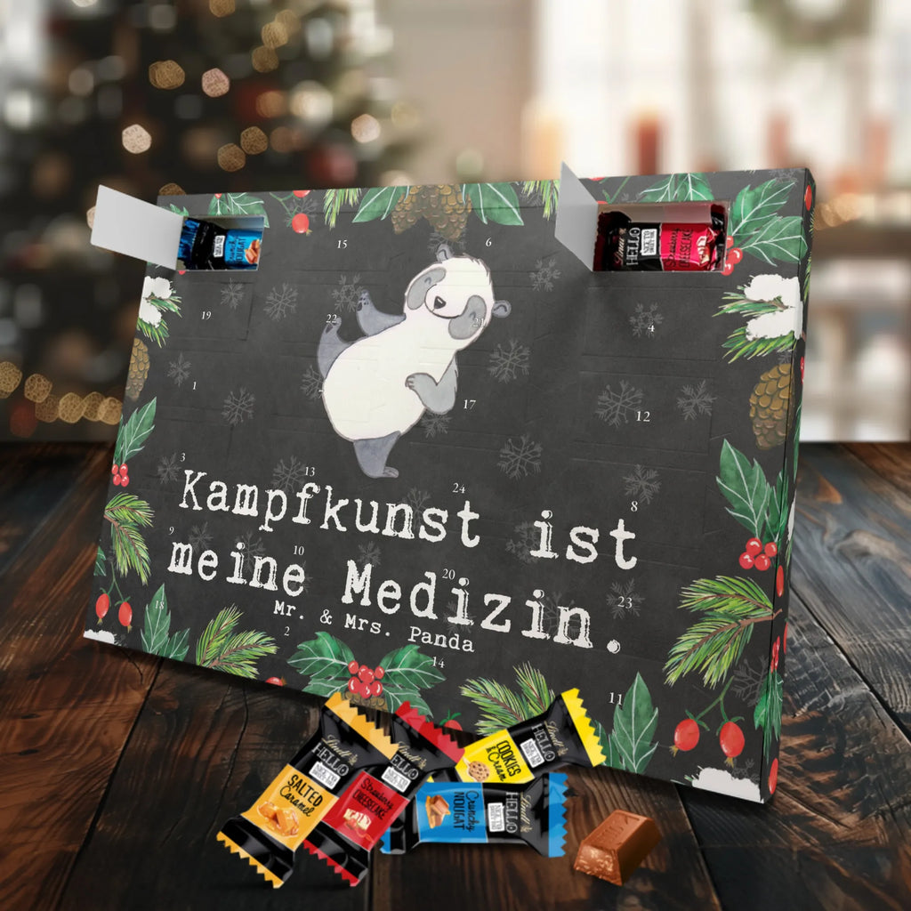 Markenschokolade Adventskalender Panda Kampfkunst Adventskalender, Weihnachtskalender, Markenschokolade Adventskalender, Geschenk, Sport, Sportart, Hobby, Schenken, Danke, Dankeschön, Auszeichnung, Gewinn, Sportler, Kampfkunst, Kampfsportarten, Selbstverteidigung