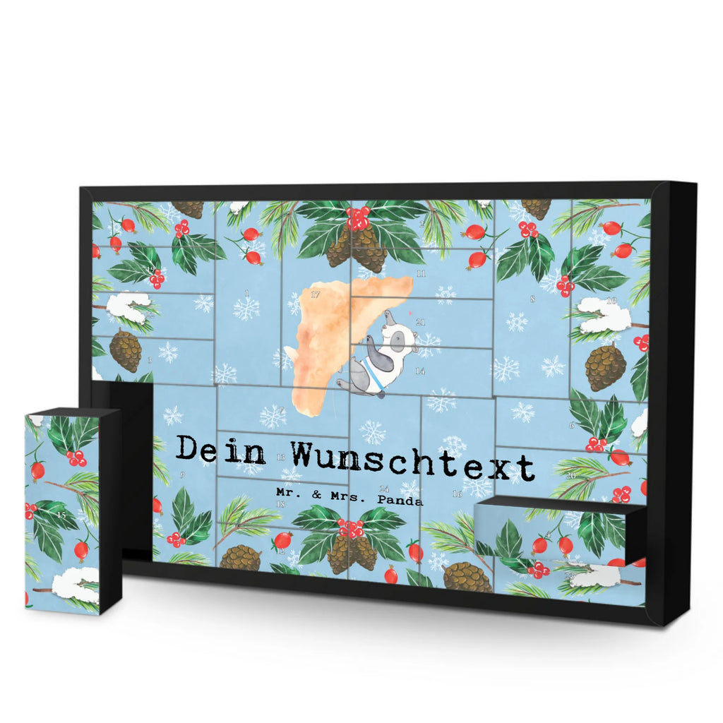 Personalisierter Befüllbarer Adventskalender Panda Klettern Befüllbarer Adventskalender, Adventskalender zum selbst befüllen, Geschenk, Sport, Sportart, Hobby, Schenken, Danke, Dankeschön, Auszeichnung, Gewinn, Sportler, Klettern, Bouldern, Kletterhalle, Klettersport