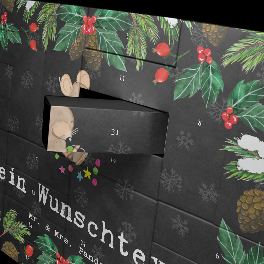 Personalisierter Befüllbarer Adventskalender Maus Schmuck selber machen Befüllbarer Adventskalender, Adventskalender zum selbst befüllen, Geschenk, Sport, Sportart, Hobby, Schenken, Danke, Dankeschön, Auszeichnung, Gewinn, Sportler, Schmuck selber machen, Schmuck basteln, DIY