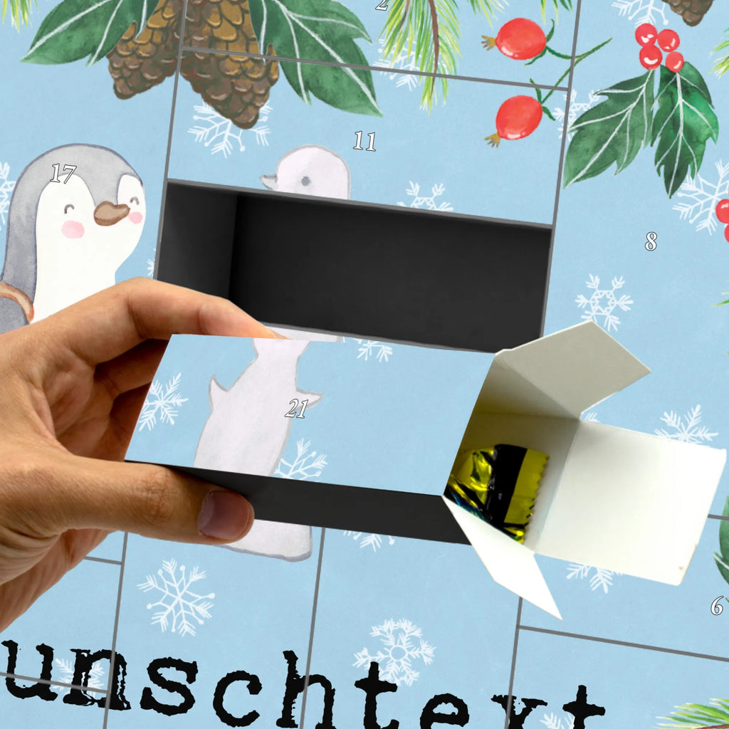 Personalisierter Befüllbarer Adventskalender Pinguin Museum besuchen Befüllbarer Adventskalender, Adventskalender zum selbst befüllen, Geschenk, Sport, Sportart, Hobby, Schenken, Danke, Dankeschön, Auszeichnung, Gewinn, Sportler, Museum besuchen, Museen