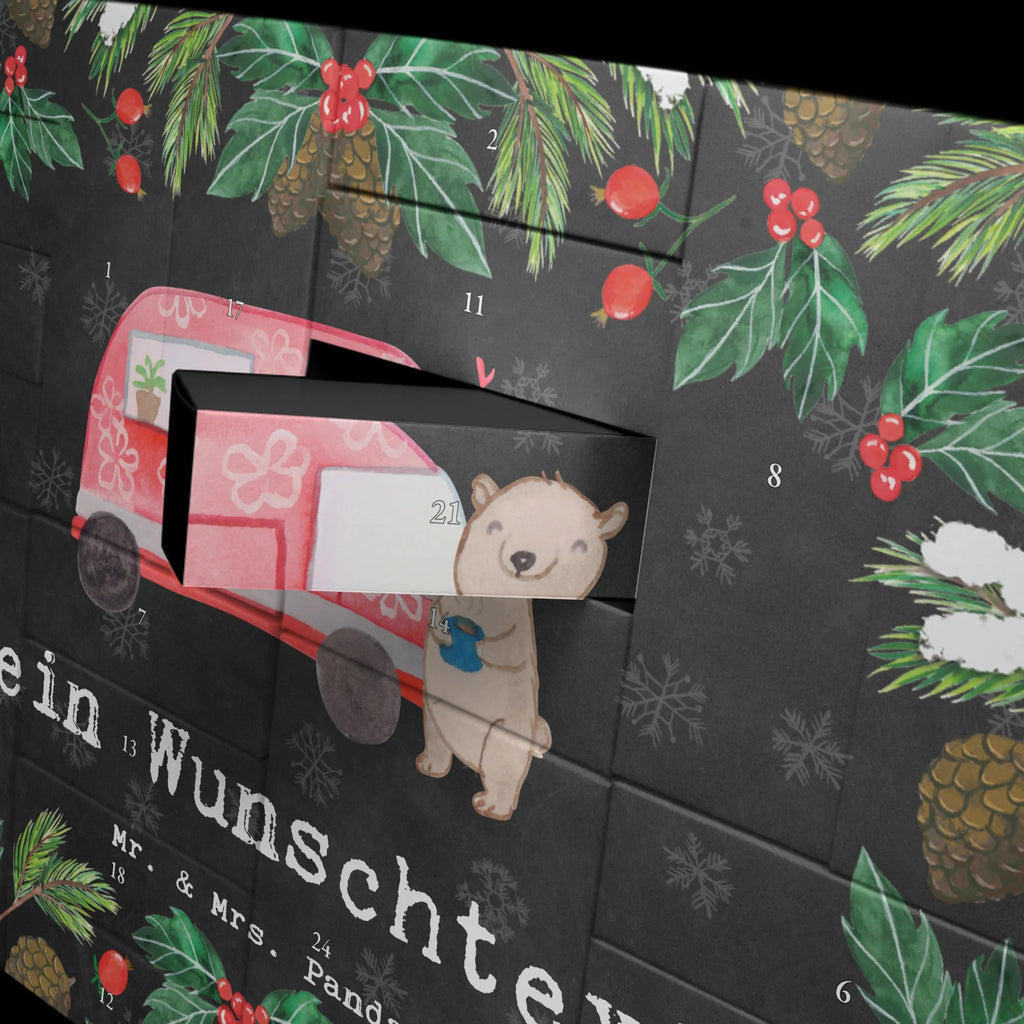 Personalisierter Befüllbarer Adventskalender Bär Camper Befüllbarer Adventskalender, Adventskalender zum selbst befüllen, Geschenk, Sport, Sportart, Hobby, Schenken, Danke, Dankeschön, Auszeichnung, Gewinn, Sportler, Camper, Campen, Zelten, Campingplatz, Wohnmobil, Roadtrip, Urlaub