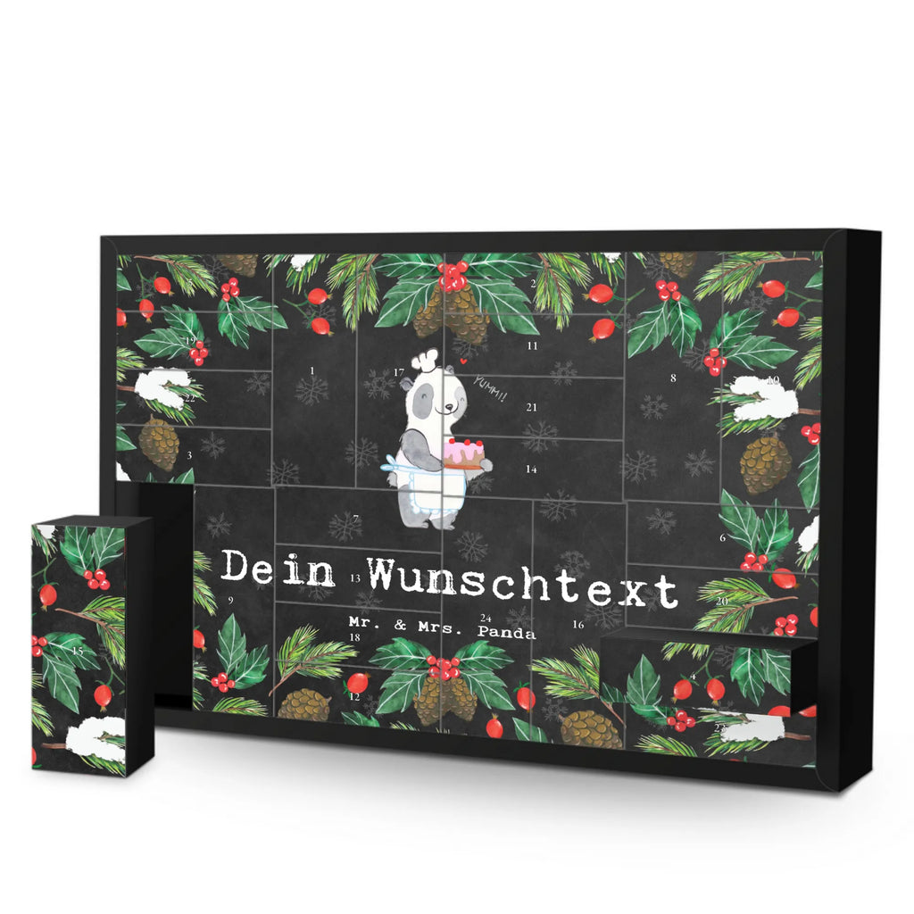 Personalisierter Befüllbarer Adventskalender Bär Kochen Befüllbarer Adventskalender, Adventskalender zum selbst befüllen, Geschenk, Sport, Sportart, Hobby, Schenken, Danke, Dankeschön, Auszeichnung, Gewinn, Sportler, Kochen, Hobbykoch, Hobbyköchin