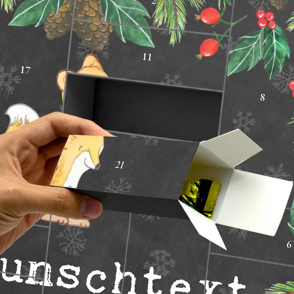 Personalisierter Befüllbarer Adventskalender Fuchs Origami Befüllbarer Adventskalender, Adventskalender zum selbst befüllen, Geschenk, Sport, Sportart, Hobby, Schenken, Danke, Dankeschön, Auszeichnung, Gewinn, Sportler, Origami, Papier Falten, Basteln, japanische Faltkunst, DIY