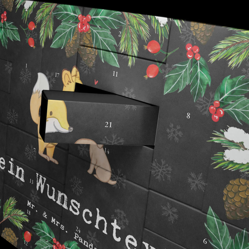 Personalisierter Befüllbarer Adventskalender Fuchs Hundetraining Befüllbarer Adventskalender, Adventskalender zum selbst befüllen, Geschenk, Sport, Sportart, Hobby, Schenken, Danke, Dankeschön, Auszeichnung, Gewinn, Sportler, Hundetraining, Hundeerziehung, Hundeschule, Welpenschule, Hundeprüfung