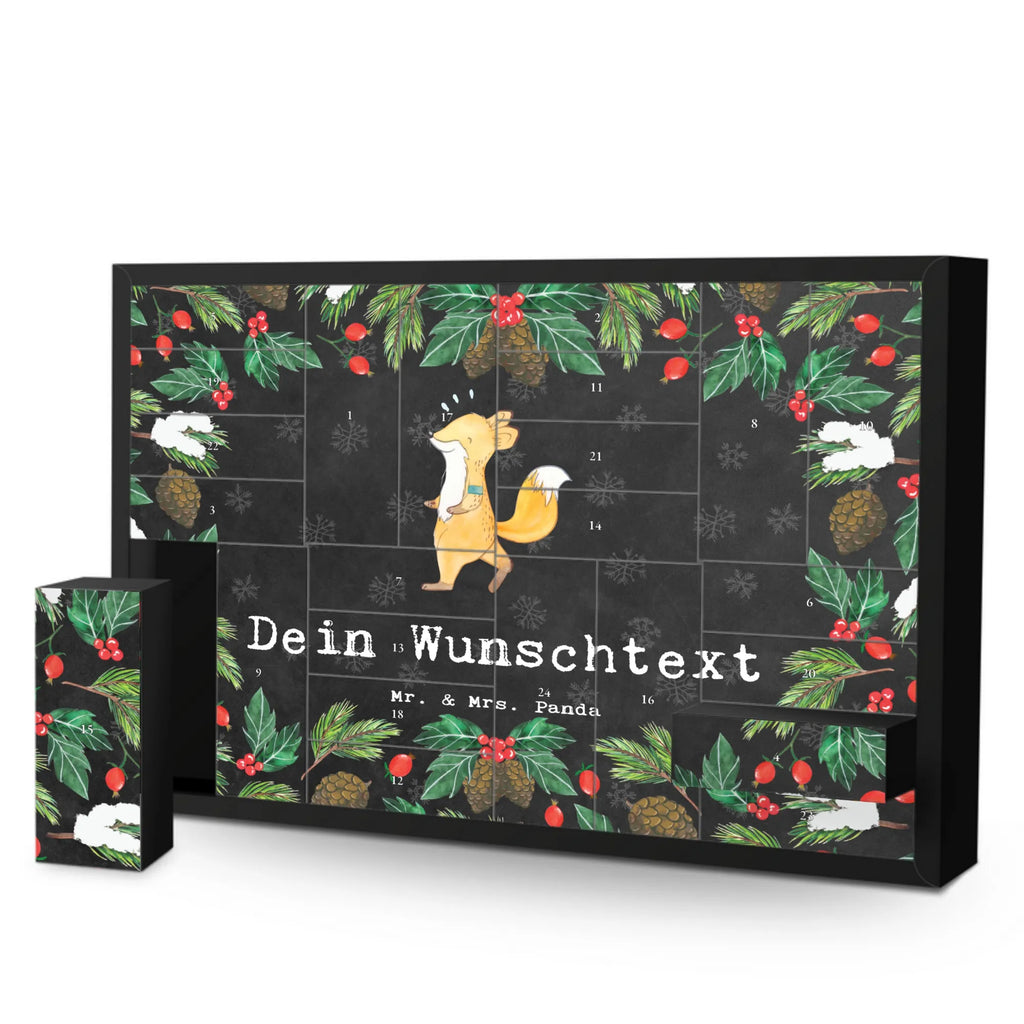 Personalisierter Befüllbarer Adventskalender Fuchs Joggen Befüllbarer Adventskalender, Adventskalender zum selbst befüllen, Geschenk, Sport, Sportart, Hobby, Schenken, Danke, Dankeschön, Auszeichnung, Gewinn, Sportler, Joggen, Dauerlauf, Laufsport, Laufen