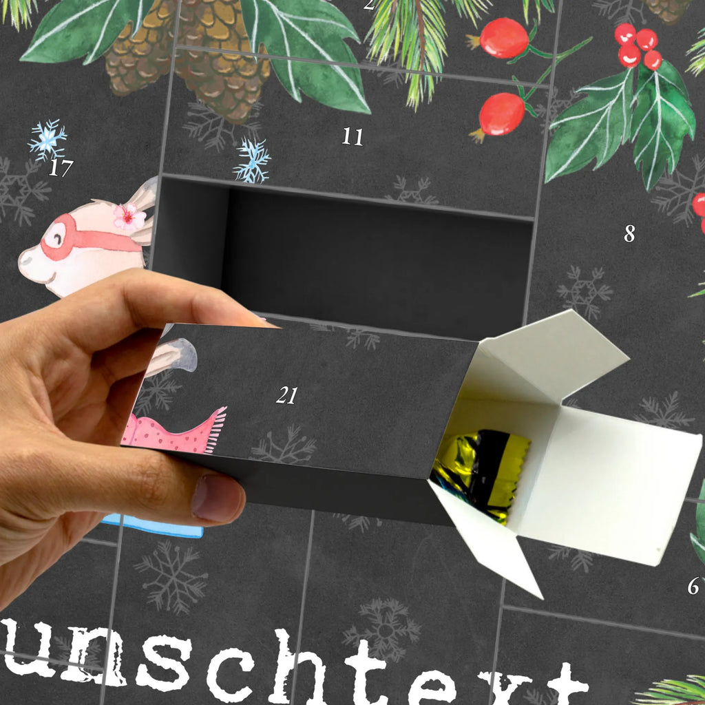 Personalisierter Befüllbarer Adventskalender Hase Skifahren Befüllbarer Adventskalender, Adventskalender zum selbst befüllen, Geschenk, Sport, Sportart, Hobby, Schenken, Danke, Dankeschön, Auszeichnung, Gewinn, Sportler, Ski fahren, Skifahren, Skisport, Skiwettbewerb, Skirennen