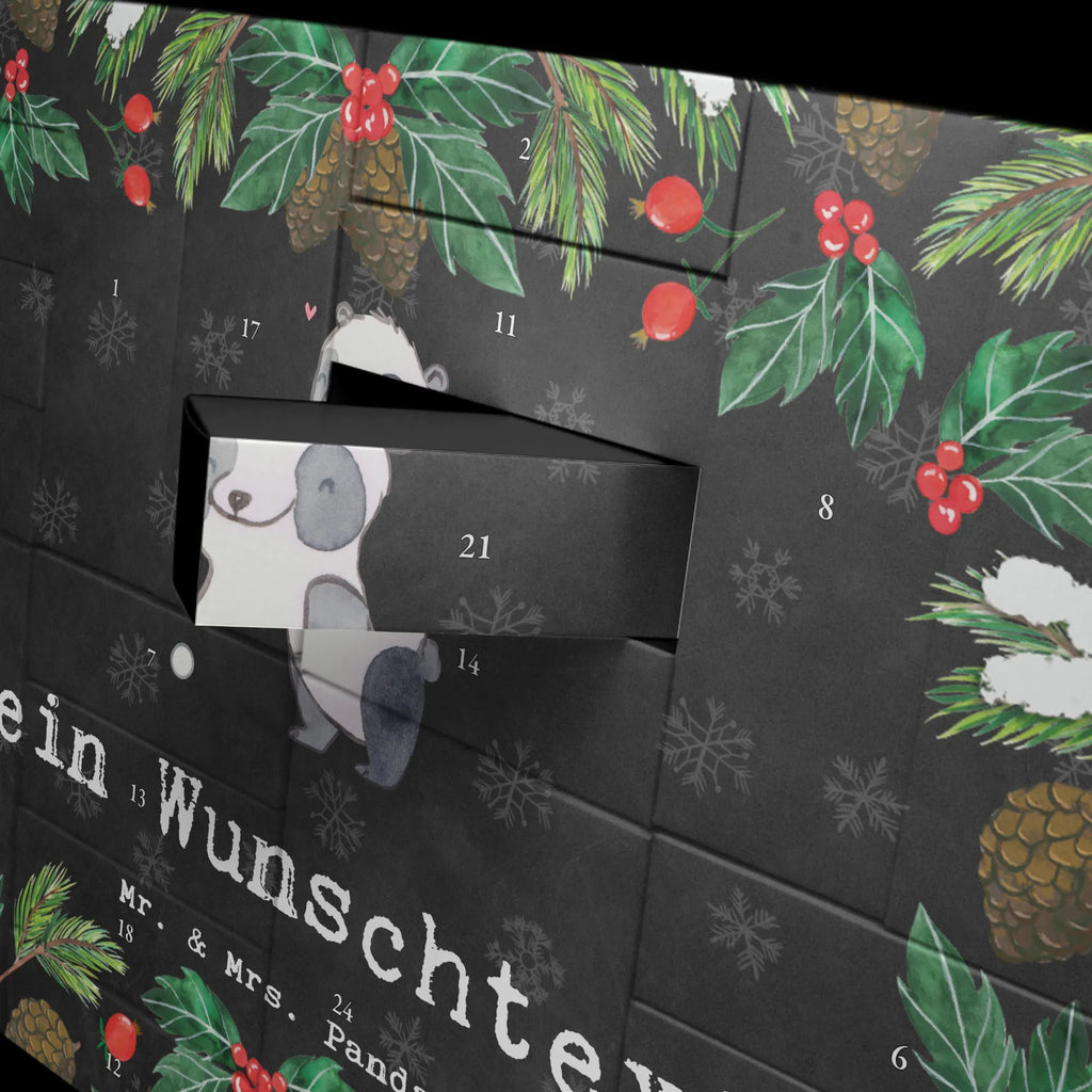 Personalisierter Befüllbarer Adventskalender Panda Hockey spielen Befüllbarer Adventskalender, Adventskalender zum selbst befüllen, Geschenk, Sport, Sportart, Hobby, Schenken, Danke, Dankeschön, Auszeichnung, Gewinn, Sportler, Hockey spielen, Feldhockey, Hockeyschläger, Hockey Verein