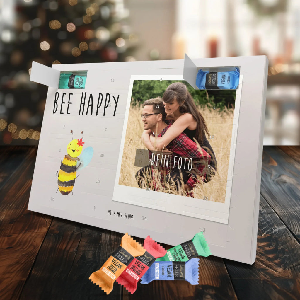 Personalisierter veganer Foto Adventskalender Biene Happy Personalisierter veganer Foto Adventskalender, Biene, Wespe, Hummel