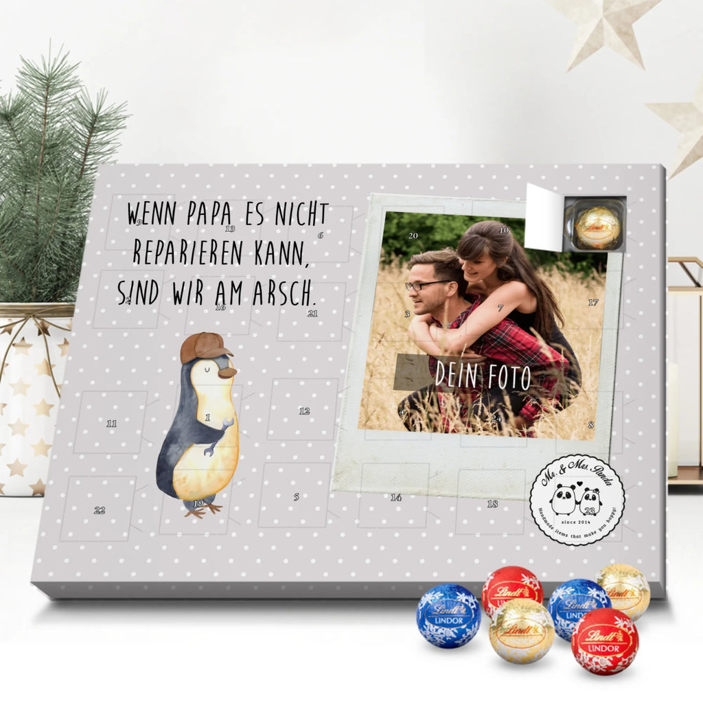 Personalisierter Kugel Markenschokolade Foto Adventskalender Wenn Papa es nicht reparieren kann, sind wir am Arsch Personalisierter Kugel Markenschokolade Foto Adventskalender, Familie, Vatertag, Muttertag, Bruder, Schwester, Mama, Papa, Oma, Opa, Vater, Geschenk Papa, Bester Papa der Welt