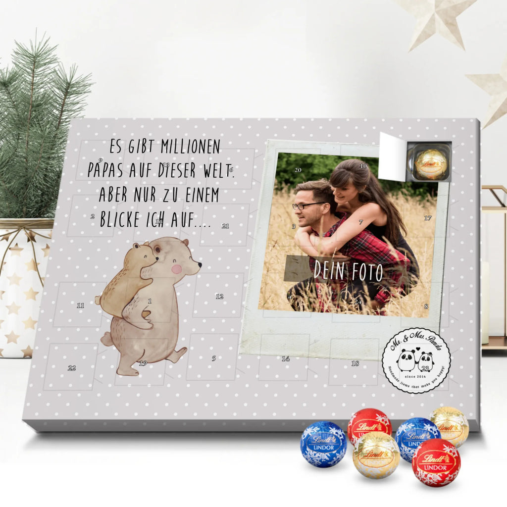 Personalisierter Kugel Markenschokolade Foto Adventskalender Papa Bär Personalisierter Kugel Markenschokolade Foto Adventskalender, Familie, Vatertag, Muttertag, Bruder, Schwester, Mama, Papa, Oma, Opa, Geschenk, Vater, Papi, Vati, Onkel, Geburtstag