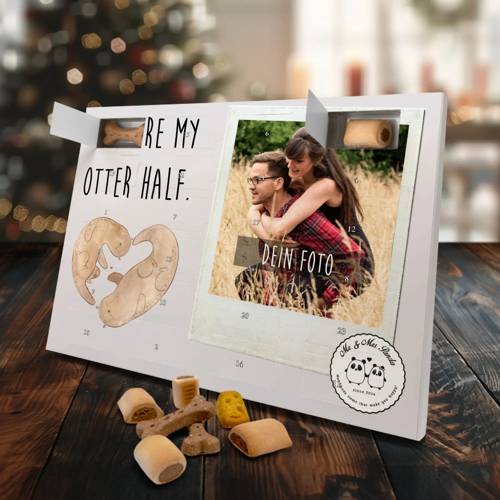 Personalisierter Hunde Foto Adventskalender Otter Herz Personalisierter Hunde Foto Adventskalender, Otter, Fischotter, Seeotter, Liebe, Herz, Liebesbeweis, Liebesgeschenk, Bessere Hälfte, Love you, Jahrestag, Hochzeitstag, Verlobung, gemeinsames Leben