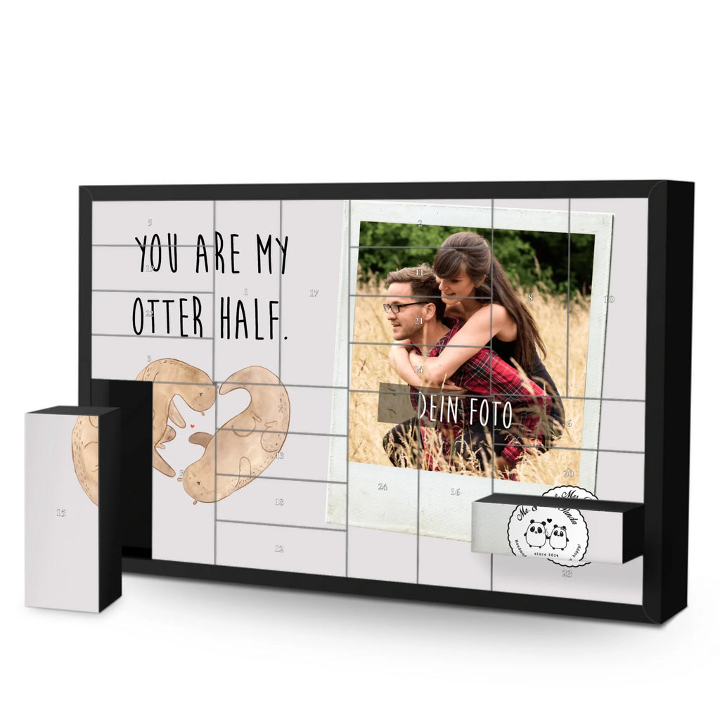 Personalisierter Befüllbarer Foto Adventskalender Otter Herz Personalisierter Befüllbarer Foto Adventskalender, Otter, Fischotter, Seeotter, Liebe, Herz, Liebesbeweis, Liebesgeschenk, Bessere Hälfte, Love you, Jahrestag, Hochzeitstag, Verlobung, gemeinsames Leben