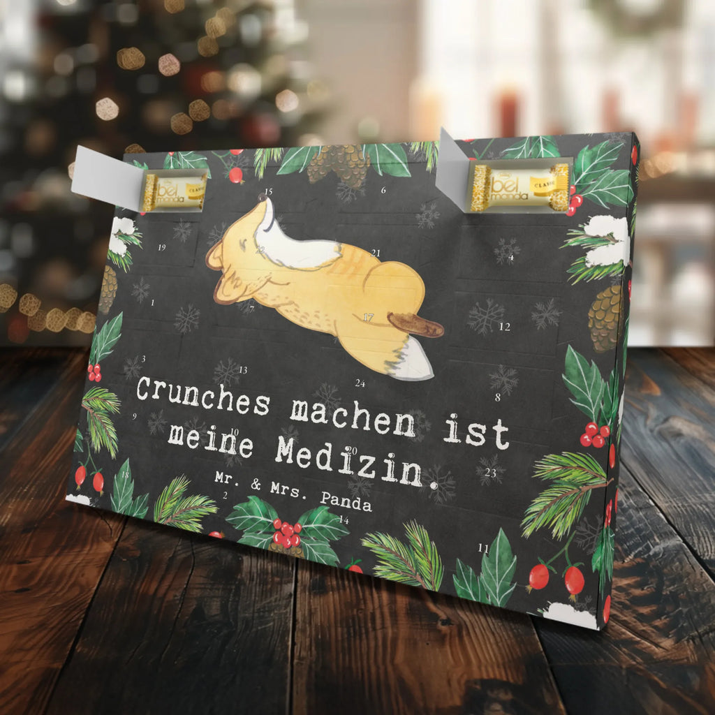 Marzipan Adventskalender Fuchs Crunches Marzipan Adventskalender, Geschenk, Sport, Sportart, Hobby, Schenken, Danke, Dankeschön, Auszeichnung, Gewinn, Sportler, Crunches, Fitness, Bauchpressen, Fitnessstudio