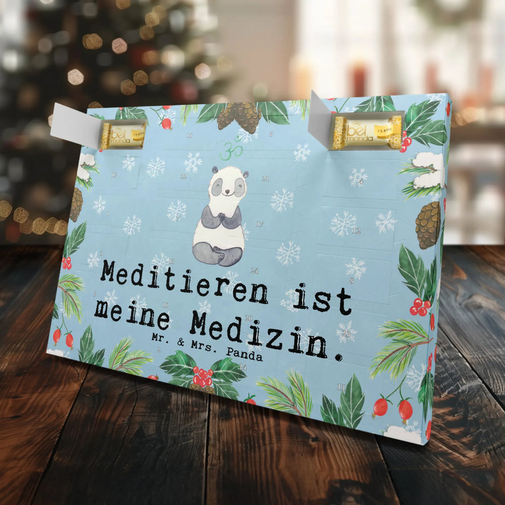 Marzipan Adventskalender Panda Meditieren Marzipan Adventskalender, Geschenk, Sport, Sportart, Hobby, Schenken, Danke, Dankeschön, Auszeichnung, Gewinn, Sportler, Meditieren, Meditation, Meditationskurs