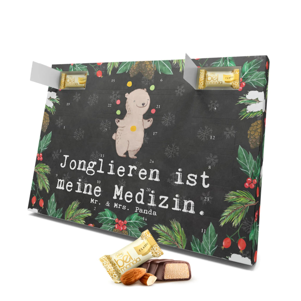 Marzipan Adventskalender Bär Jonglieren Marzipan Adventskalender, Geschenk, Sport, Sportart, Hobby, Schenken, Danke, Dankeschön, Auszeichnung, Gewinn, Sportler, Jonglieren, Jongleur, Zirkus, Artistik