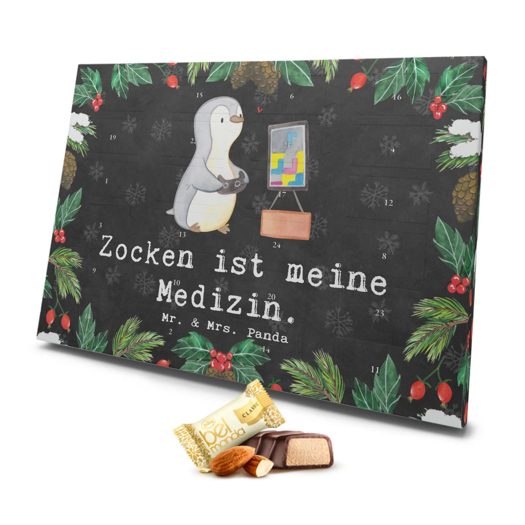 Marzipan Adventskalender Pinguin Zocken Marzipan Adventskalender, Geschenk, Sport, Sportart, Hobby, Schenken, Danke, Dankeschön, Auszeichnung, Gewinn, Sportler, Zocken, Gaming, Videospiele, Videogames