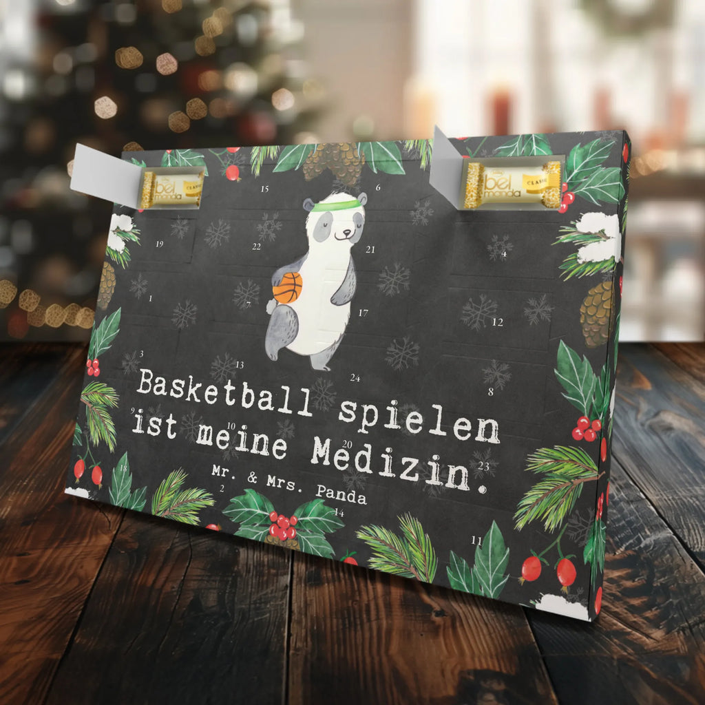 Marzipan Adventskalender Panda Basketball Marzipan Adventskalender, Geschenk, Sport, Sportart, Hobby, Schenken, Danke, Dankeschön, Auszeichnung, Gewinn, Sportler, Basketball, Basketball Verein, Basketball Verband, Basketballplatz