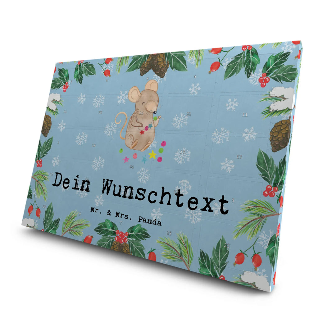 Personalisierter Tee Adventskalender Maus Schmuck selber machen Personalisierter Tee Adventskalender, Geschenk, Sport, Sportart, Hobby, Schenken, Danke, Dankeschön, Auszeichnung, Gewinn, Sportler, Schmuck selber machen, Schmuck basteln, DIY