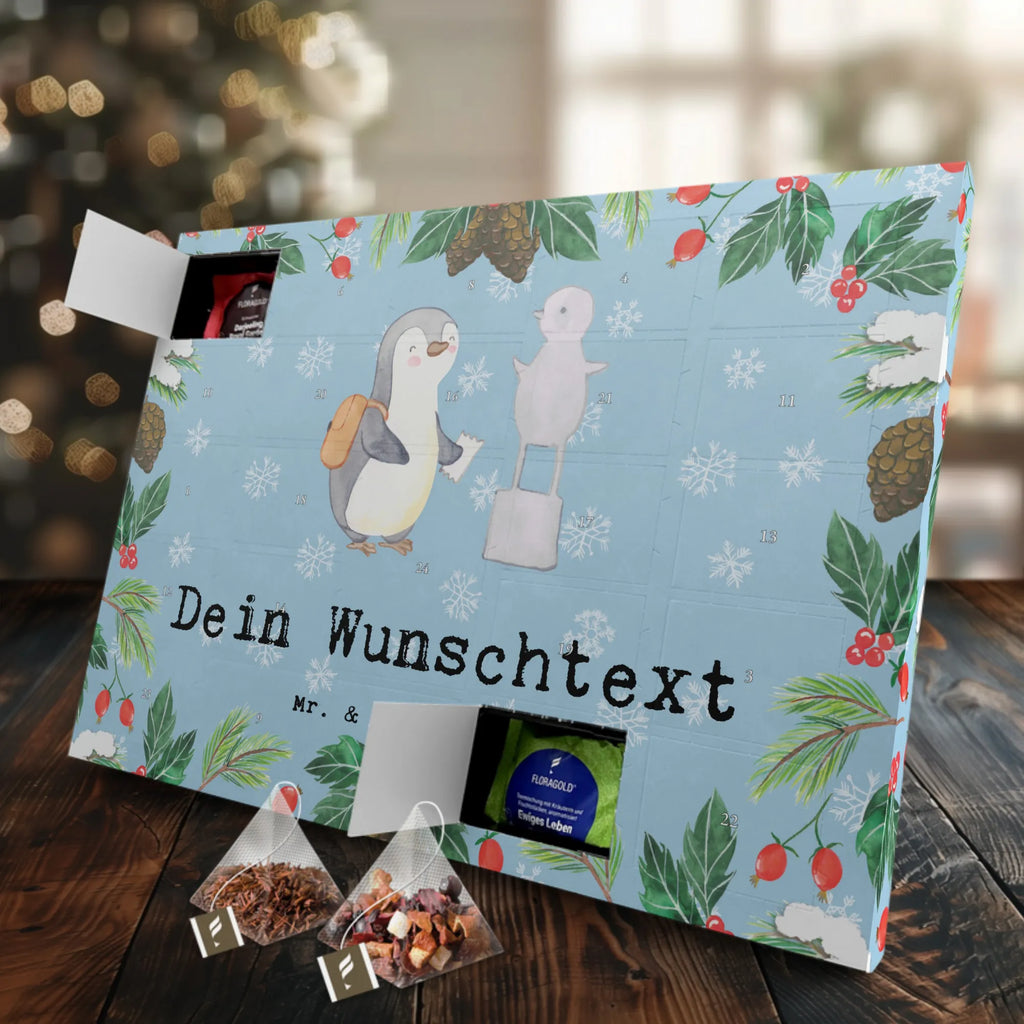 Personalisierter Tee Adventskalender Pinguin Museum besuchen Personalisierter Tee Adventskalender, Geschenk, Sport, Sportart, Hobby, Schenken, Danke, Dankeschön, Auszeichnung, Gewinn, Sportler, Museum besuchen, Museen