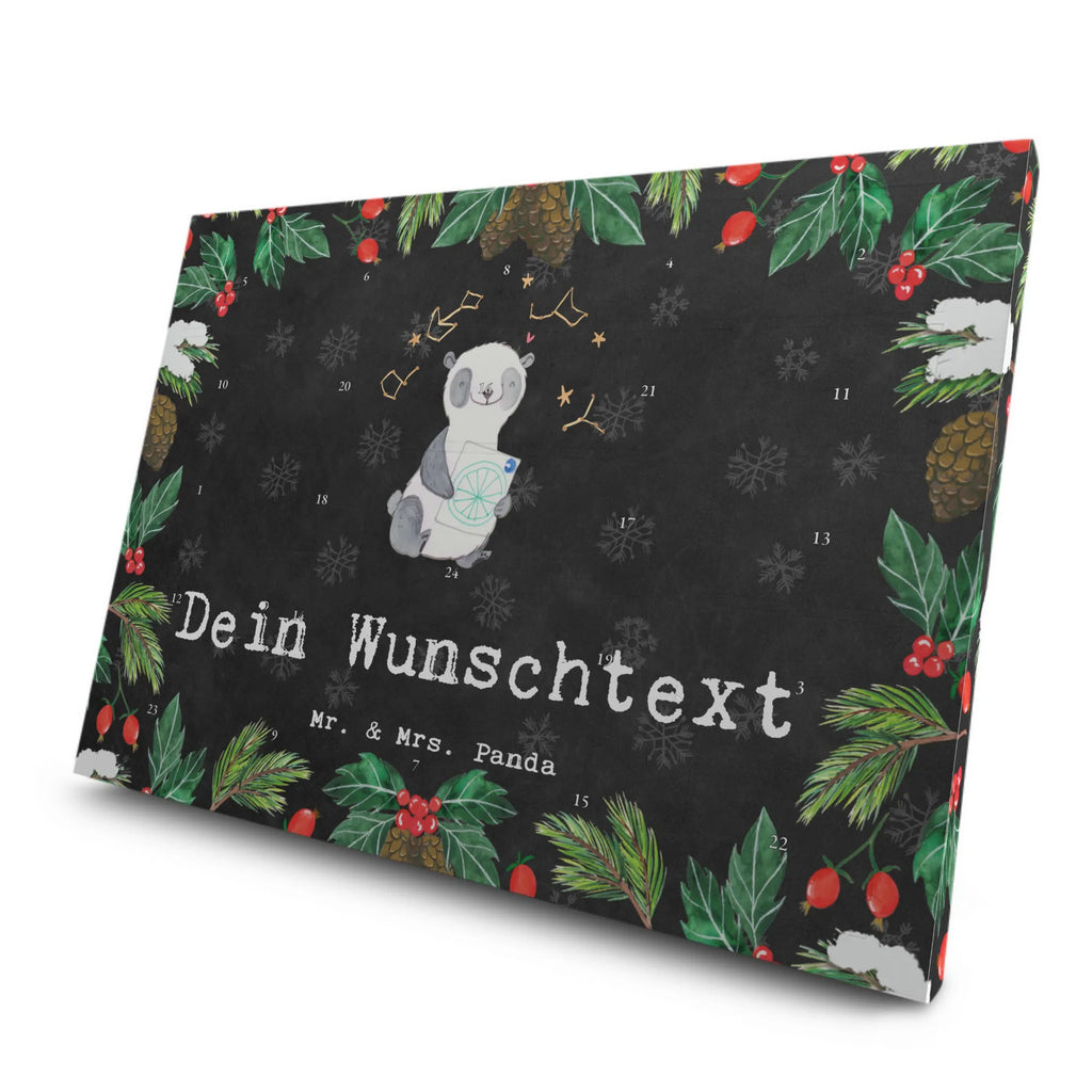 Personalisierter Tee Adventskalender Panda Astrologie Personalisierter Tee Adventskalender, Geschenk, Sport, Sportart, Hobby, Schenken, Danke, Dankeschön, Auszeichnung, Gewinn, Sportler, Astrologie, Horoskop, Sternbilder