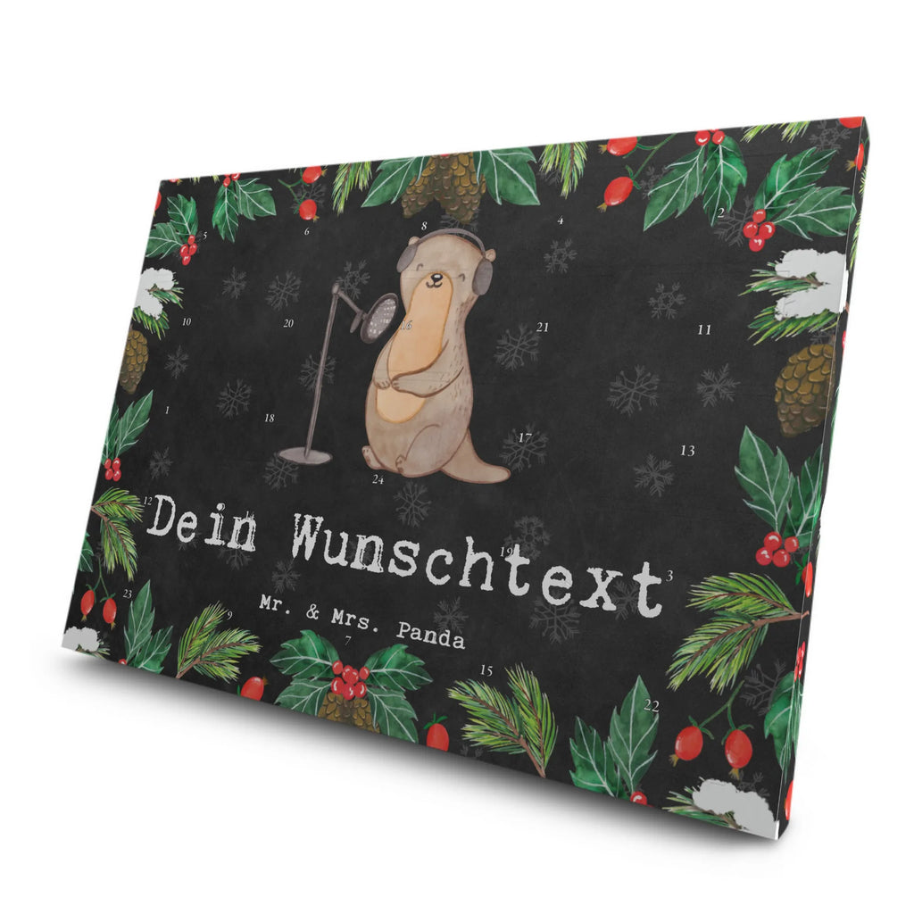 Personalisierter Tee Adventskalender Otter Podcast aufnehmen Personalisierter Tee Adventskalender, Geschenk, Sport, Sportart, Hobby, Schenken, Danke, Dankeschön, Auszeichnung, Gewinn, Sportler, Podcast aufnehmen, Podcast produzieren, Podcasterin, Podcaster