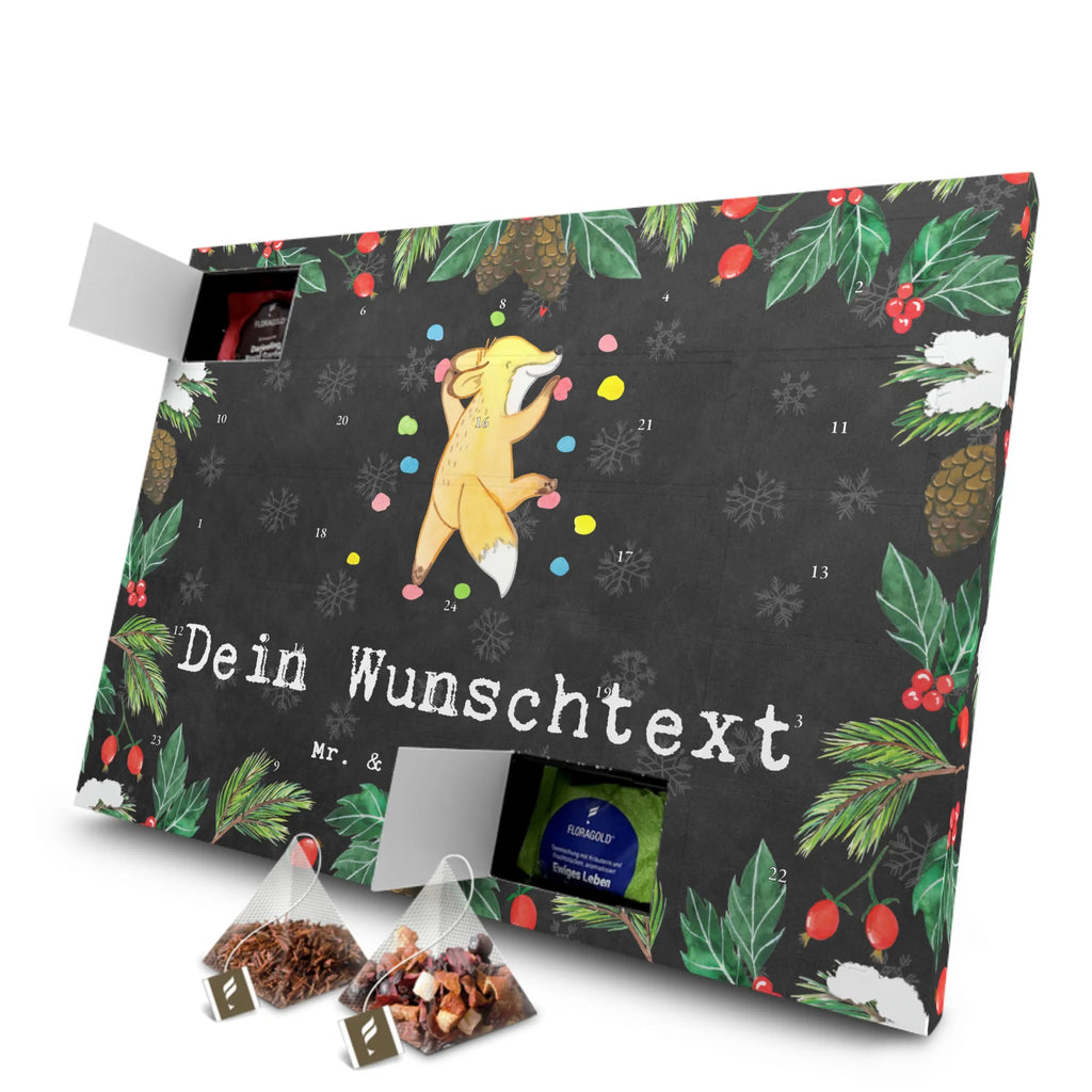 Personalisierter Tee Adventskalender Fuchs Bouldern Personalisierter Tee Adventskalender, Geschenk, Sport, Sportart, Hobby, Schenken, Danke, Dankeschön, Auszeichnung, Gewinn, Sportler, bouldern, Klettern, Kletterhalle, Boulderhalle