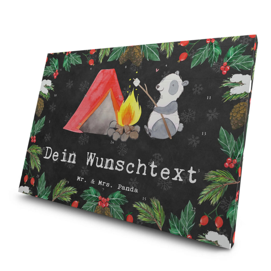 Personalisierter Tee Adventskalender Panda Campen Personalisierter Tee Adventskalender, Geschenk, Sport, Sportart, Hobby, Schenken, Danke, Dankeschön, Auszeichnung, Gewinn, Sportler, Campen, Camping, campen gehen, Zelten, Campingplatz