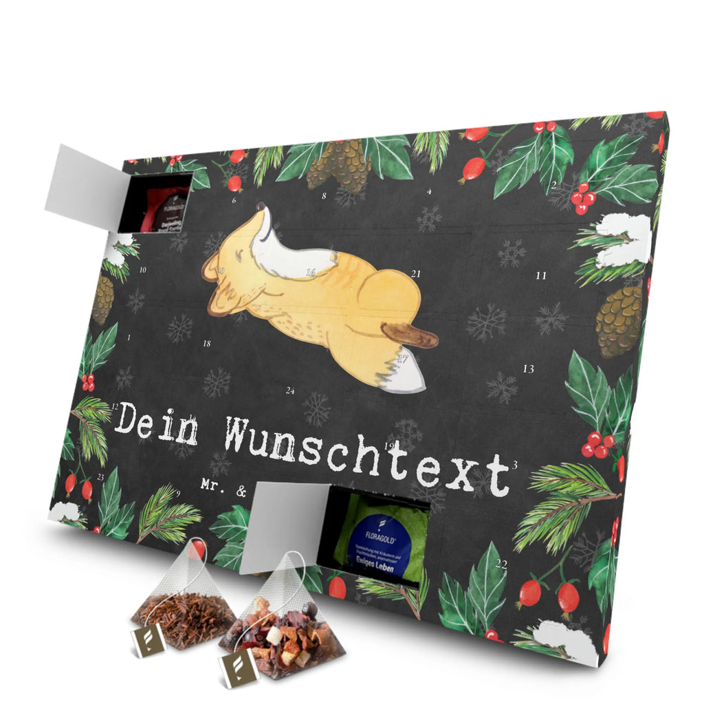 Personalisierter Tee Adventskalender Fuchs Crunches Personalisierter Tee Adventskalender, Geschenk, Sport, Sportart, Hobby, Schenken, Danke, Dankeschön, Auszeichnung, Gewinn, Sportler, Crunches, Fitness, Bauchpressen, Fitnessstudio