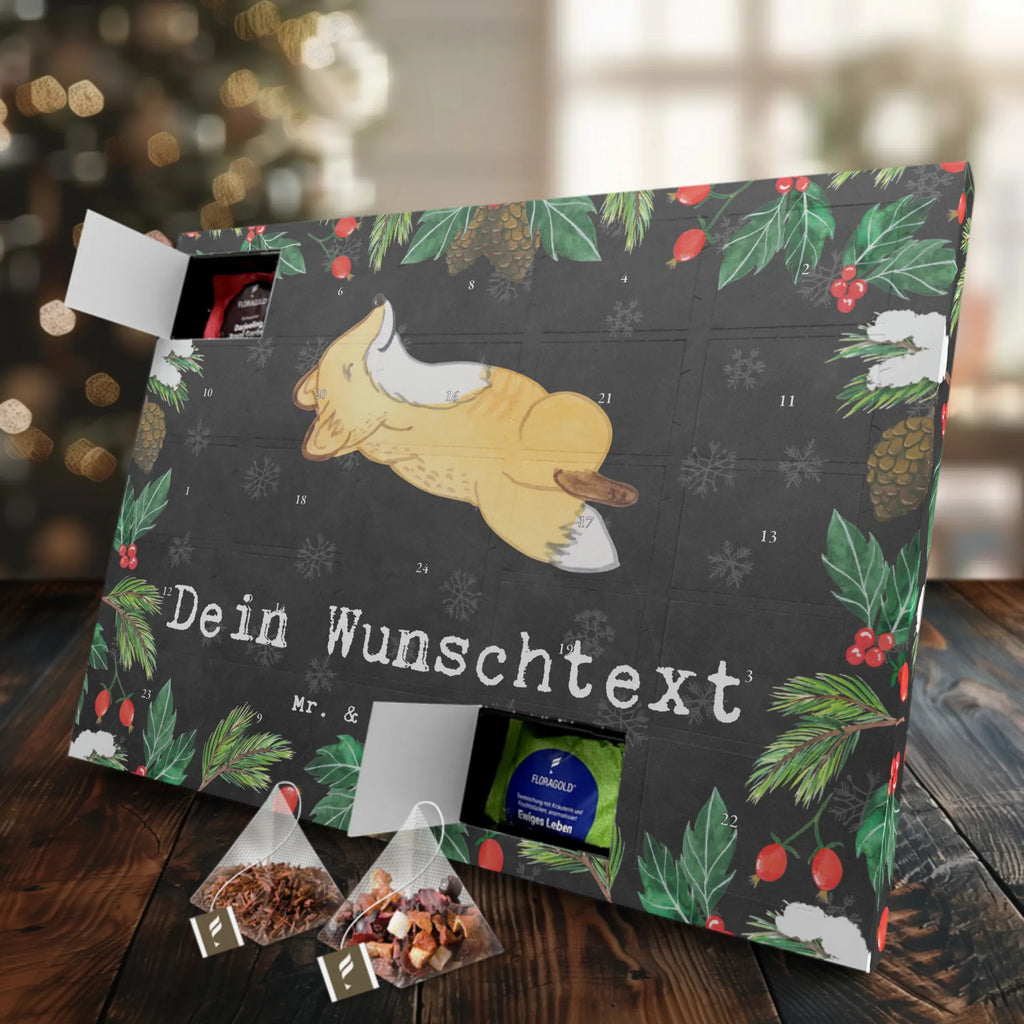 Personalisierter Tee Adventskalender Fuchs Crunches Personalisierter Tee Adventskalender, Geschenk, Sport, Sportart, Hobby, Schenken, Danke, Dankeschön, Auszeichnung, Gewinn, Sportler, Crunches, Fitness, Bauchpressen, Fitnessstudio