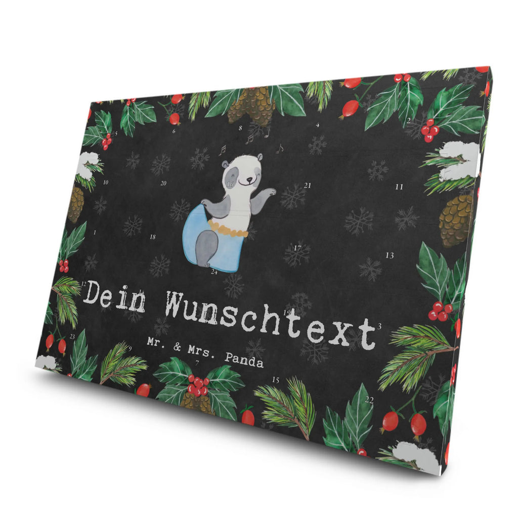 Personalisierter Tee Adventskalender Panda Bauchtanz Personalisierter Tee Adventskalender, Geschenk, Sport, Sportart, Hobby, Schenken, Danke, Dankeschön, Auszeichnung, Gewinn, Sportler, Bauchtanz, orientalischer Tanz, Tanzen